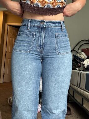 Madewell The Perfect Vintage Wide Leg size 25